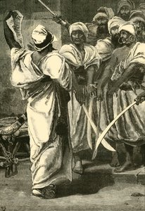 Bagaeus entregando sus mensajes a la Guardia Persa, 1890