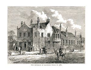 Bagnigge Wells, 1780 de Unbekannt