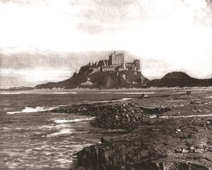 Castillo de Bamburgh, Northumberland, 1894 de Unbekannt