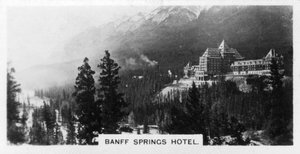 Hotel Banff Springs, Alberta, Canadá, c. 1920s
