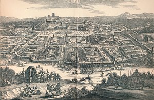 Banza Lovangri, la capital del antiguo reino de Lovango, c1670, 1903 de Unbekannt