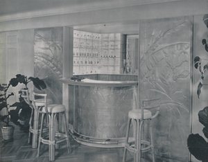 Bar en la casa del Sr. y la Sra. Miles Gray, 1942 de Unbekannt