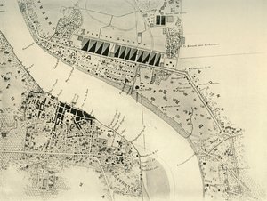 Parque y Cantón de Barrackpore, 1841, 1925 de Unbekannt