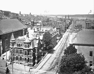Barrington Street, Halifax, Nueva Escocia, Canadá, c. 1900