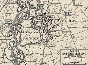 Batalla de Aspern o Essling, 22 de mayo de 1809, 1896 de Unbekannt