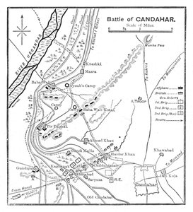 Batalla de Candahar: Plano de Unbekannt