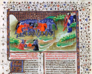 Batalla de Cocherel, 1364, siglo XV de Unbekannt