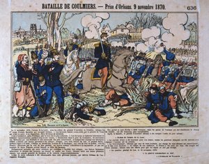 Batalla de Coulmiers, Guerra Franco-Prusiana, 9 de noviembre de 1870