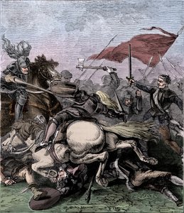Batalla de Flodden, 1513, c. 1910 de Unbekannt