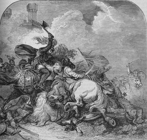 Batalla de Jaffa, c. 1880 de Unbekannt