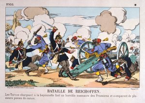 Batalla de Reichshoffen, guerra franco-prusiana, 6 de agosto de 1870 de Unbekannt