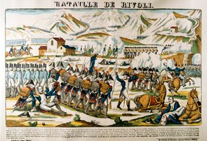 Batalla de Rivoli, 14 de enero de 1797, siglo XIX de Unbekannt