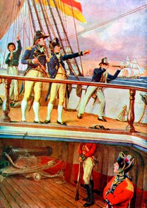 Batalla de Trafalgar, 21 de octubre de 1805 de Unbekannt