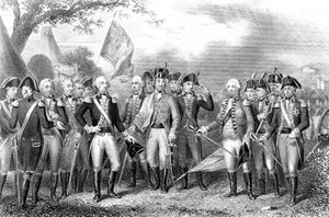 Batalla de Yorktown, Virginia, Guerra de Independencia Americana de Unbekannt