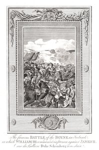 Batalla del Boyne, 1690 de Unbekannt