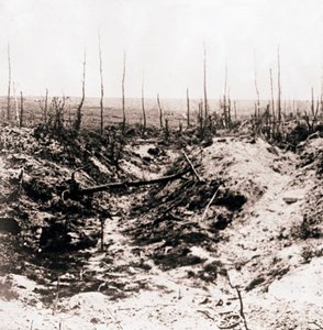 Campo de batalla, c. 1914-c. 1918 de Unbekannt
