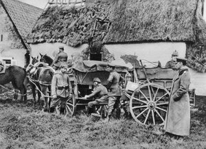 Unidad de teléfono de campo móvil bávara, Primera Guerra Mundial de Unbekannt