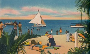 Playa en Pradomar. 20 minutos de Barranquilla, c1940s de Unbekannt