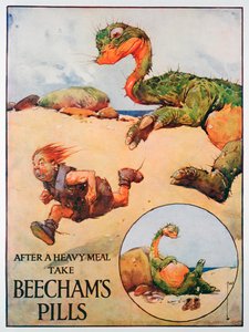 Anuncio de Beechams Pills, 1914 de Unbekannt