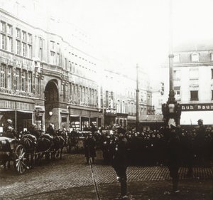 Tropas belgas, Aquisgrán, Alemania, c1914-c1918 de Unbekannt