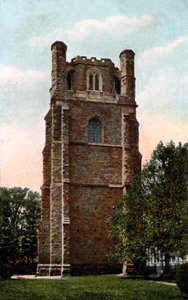 Campanario, Chichester, West Sussex, principios del siglo XX