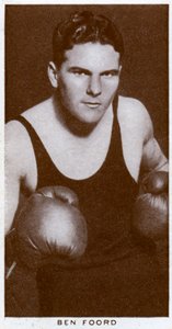 Ben Foord, boxeador sudafricano, 1938 de Unbekannt
