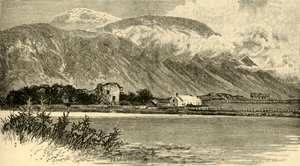 Ben Nevis y Castillo de Inverlochy, 1898 de Unbekannt