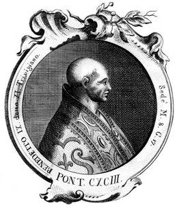 Benedicto IX, Papa de la Iglesia Católica de Unbekannt