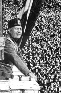 Benito Mussolini 1883-1945, dictador fascista italiano de Unbekannt
