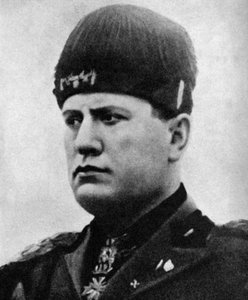 Benito Mussolini 1883-1945, dictador fascista italiano, 1922