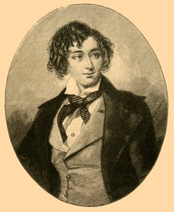 Benjamin Disraeli, político británico, c1840 de Unbekannt