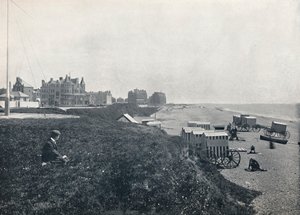 Bexhill - Los Hoteles y la Playa, 1895 de Unbekannt