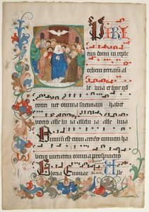 Bifolio de un gradual, finales del siglo XV de Unbekannt