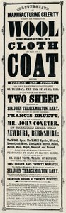 Cartel impreso para la Gran Exposición de 1851, 1851, 1910