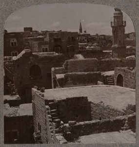 Vista aérea de Lydda, c. 1900 de Unbekannt
