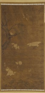 Pájaros, Sauce y Flores, dinastía Ming, siglos XV-XVI