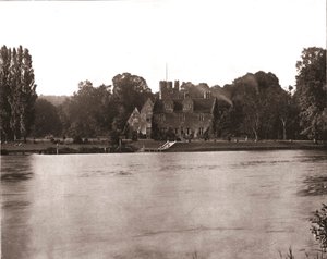 Abadía de Bisham, sobre Marlow, Berkshire, 1894 de Unbekannt