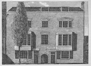 Casa del Obispo Burnet en St Johns Square, Clerkenwell, Londres, c. 1900-1911 de Unbekannt
