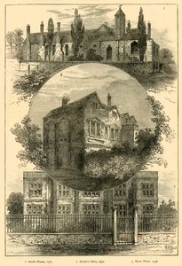 Partes del viejo Hackney, c. 1876 de Unbekannt