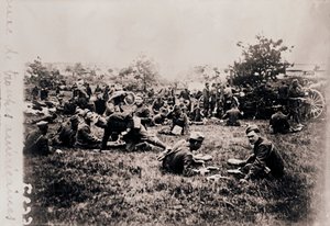 Bivouac de tropas americanas, c1914-c1918 de Unbekannt