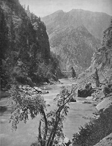 Cañón Negro del Gunnison, Col., c1897