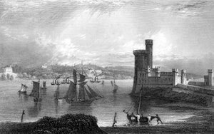 Castillo de Black Rock, cerca de Cork, siglo XIX de Unbekannt