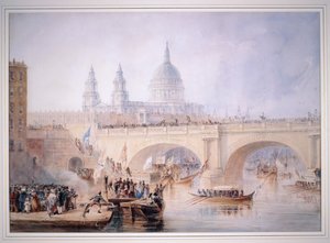 Puente de Blackfriars, Londres de Unbekannt
