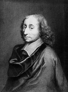 Blaise Pascal, matemático, físico y filósofo francés, c 1650