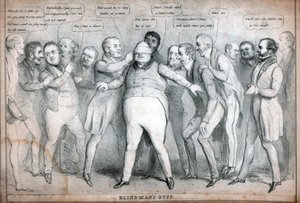 La gallina ciega, principios del siglo XIX