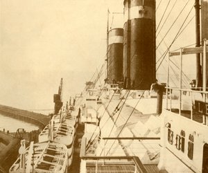 Cubierta del Barco Leviathan, c. 1930 de Unbekannt
