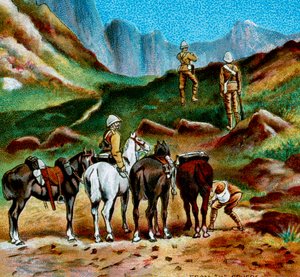 Ojos de Bobs, Scouts británicos, 1900