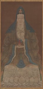 Bodhisattva Avalokiteshvara Guanyin con jarrón y rama de sauce, Ming, 1368-1644 de Unbekannt