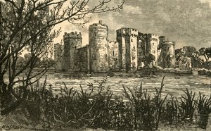 Castillo de Bodiam, 1898 de Unbekannt