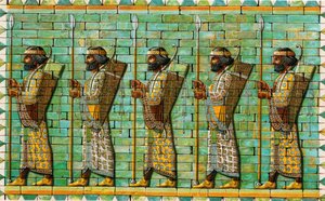 Guardia del cuerpo de los reyes persas de Unbekannt
